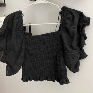 Black Boutique Top. Great condition.